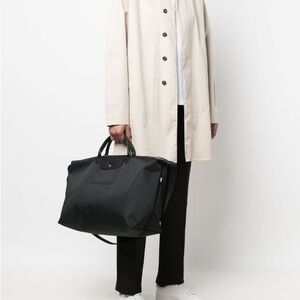 Longchamp Black Travel Bag